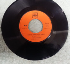 Steve Lawrence - Don't Come Running Back /Don't be Afraid Little Darl **VG+**CBS