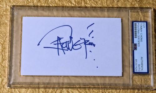 Tommy Chong Autogramm PSA/DNA signed original  - Bild 1 von 2