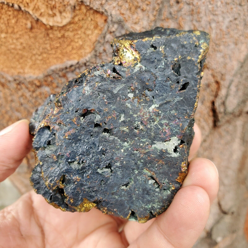 209Gr Top Raw Cluster Sphalarite Bornite ,Chalcopyrite,Crystal Mineral Specimen - Picture 16 of 24