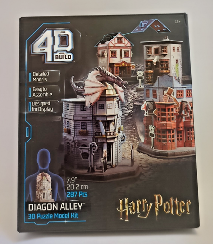 Spin Master 4D Bau Winkelgasse Harry Potter Puzzle Modellbausatz 287 Teile - Bild 1 von 12