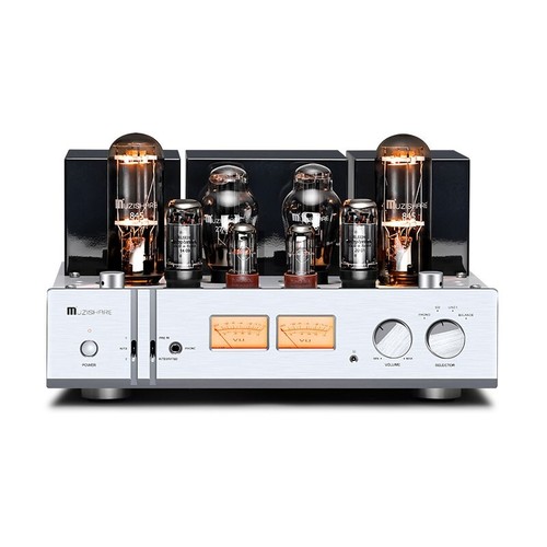 MUZISHARE X11 6L6 Push 845 HiFi Tube Power Amplifier 28W+28W MM PHONO Amplifier