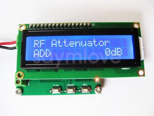 New Digital LCD RF Power Meter 0-500Mhz -80 ~10 dBm Radio Frequency Power Meter - Picture 1 of 2