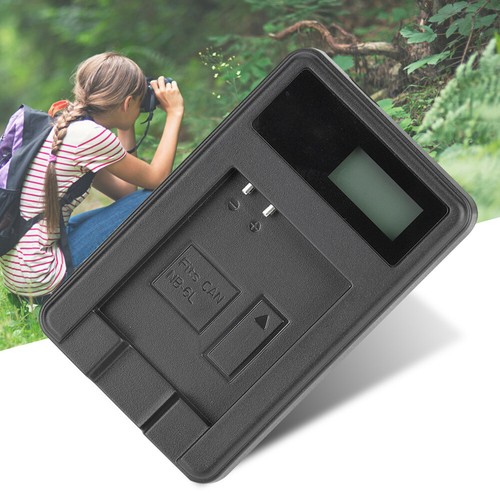 NB-6L Single Slot Battery Charger For SX710 SX610 SX520 SX700 SX600 D3 Kit - Photo 3 sur 7