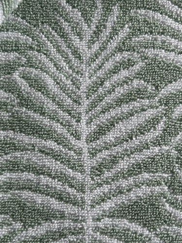 Tommy Bahama One Bath Towel Tropical Leaves, Light Green/White NEW! - 第 10/11 張圖片