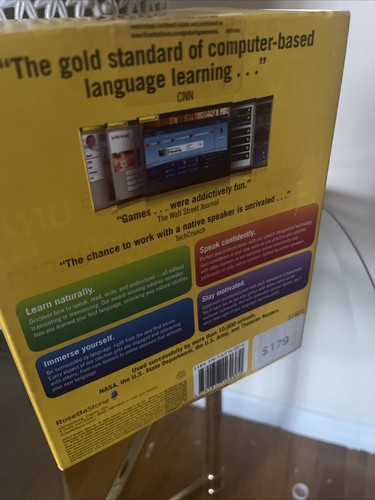 Rosetta Stone Italian Level 1 NEW In box - Picture 4 of 4