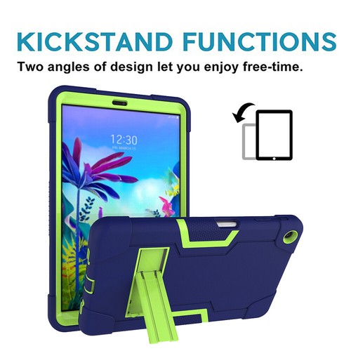 For LG G Pad 5 10.1 inch Tablet Case Shockproof Sturdy Kids Hybrid Rugged Cover - Picture 13 of 55