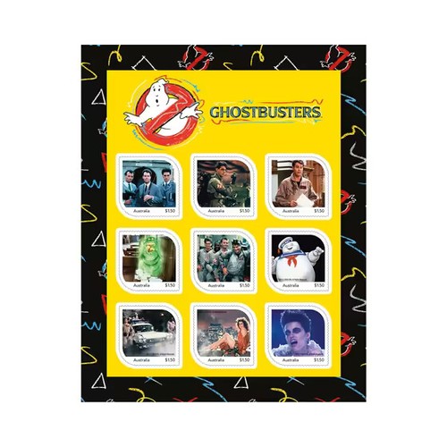GHOSTBUSTERS stamp pack Australia Post 2024 official NEW movie Venkman stantz - Foto 4 di 10