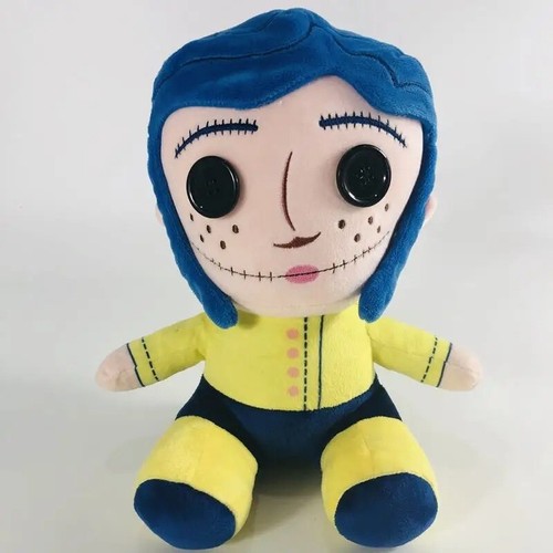 25cm Coraline Plush Doll Stuff Cartoon Figure Soft Pillow Ugly Cute Collection - Picture 6 of 6