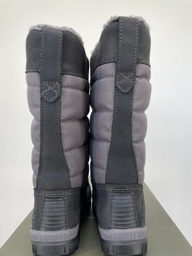 Timberland Womens Tall Boot MT Hayes WP L/F 6 TB 0A11SN 001 Black Full Grain NWB - Picture 4 of 6