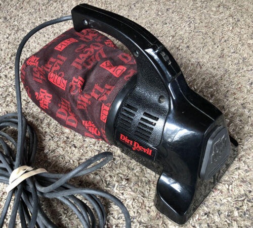 Royal Dirt Devil Plus Handheld Corded Vacuum Cleaner Model 08100 Black TESTED - Picture 2 of 5