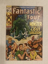 Fantastic Four 97 Marvel 1970 Monster From The Lost Lagoon
