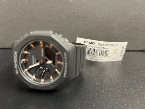 Casio G shock Damas GMAS2100-1A Negro Con Rosa Nuevo con etiqueta - Imagen 2 de 3