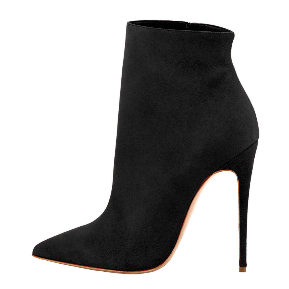 Onlymaker Women's Pointed Toe Ankle Ankle Ankle Boots Side Zipper Suede High Heels Booties 0681dd Onlymaker Women's Pointed Toe Ankle Ankle Ankle Boots Side Zipper Suede High Heels Booties 0681dd