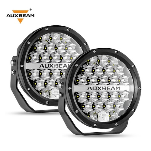 AUXBEAM 12-24V 7" LED Work Light Bar Spot Light Driving Offroad Truck SUV ATV - Picture 9 of 12