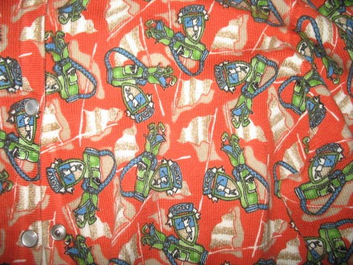 Lizgolf Baumwolle Druckknopf Strickjacke - Golftaschen - groß - sehr guter Zustand - Bild 3 von 5