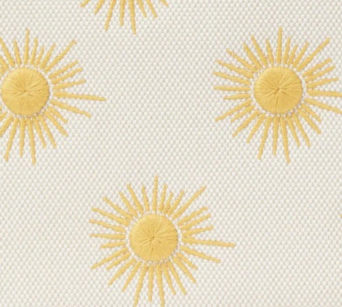 Pulsera de sol de lona bordada Kate Spade hundida - Imagen 4 de 8