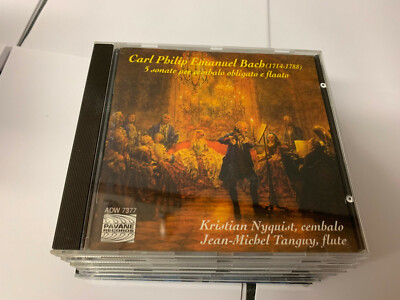 Bach, C.P.E./J-M Tan''-5 Sonate A Cembalo Obligato E Flauto (US IMPORT) CD NMEX