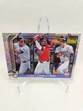 2025 Topps Series 1 - League Leaders Aaron Judge, Jose Ramirez, Brent Rooker #29