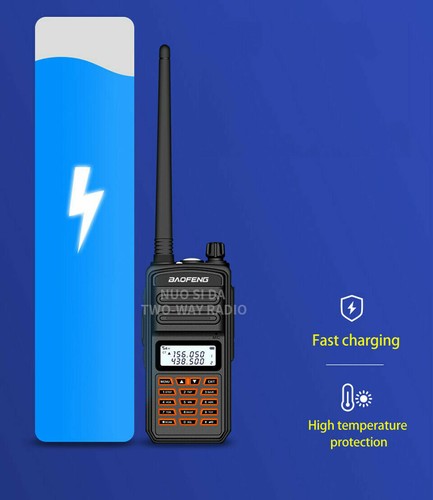 1/2X RADIO BIDIRECCIONAL BAOFENG BF-S5PLUS WALKIE TALKIE 18W 9500MAH 5-30 KM LARGO ALCANCE - Imagen 9 de 14