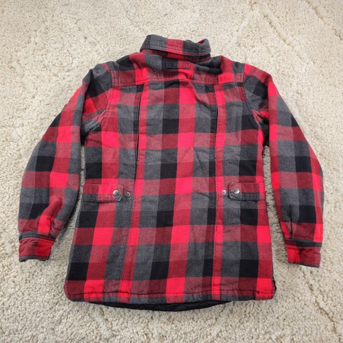 Duluth Trading Plaid Hunting Shacket Jacket Mens Size XS Insulated Warm Pockets - Picture 2 of 10
