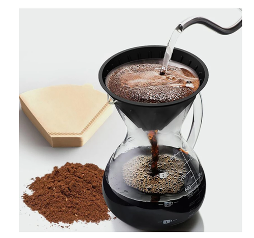 Silicone Coffee Dripper Pour Over Cone Brewer Filter Cup Manual Hand Drip Cafe - Picture 5 of 18