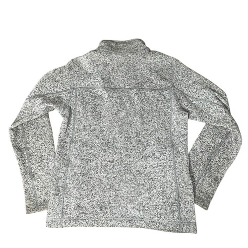 The North Face Youth Medium 10/12 Gray Full Zip Knit Sweater Jacket - Picture 4 of 6