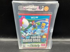 New Super Mario Bros. U + New Super Luigi U Wii U VGA 85+ FACTORY SEALED WATA
