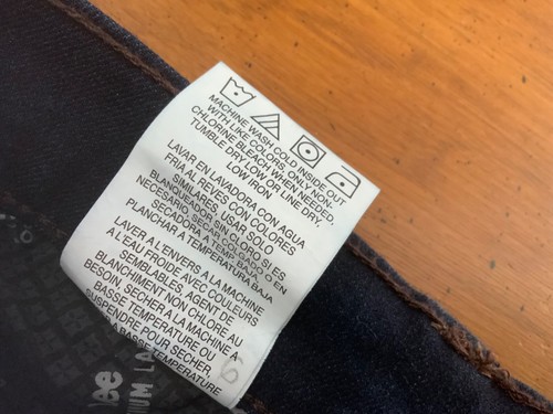 Vintage Lee Jeans NWT Size 16 Long Modern Fit Skinny 360 Stretch Dark Rinse - Picture 9 of 14
