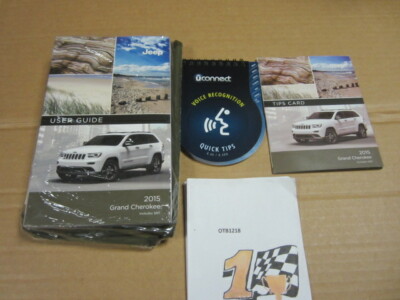 NEW 2015 JEEP GRAND CHEROKEE OWNERS MANUAL W/ NAVIGATION (OEM) - J10125 | eBay