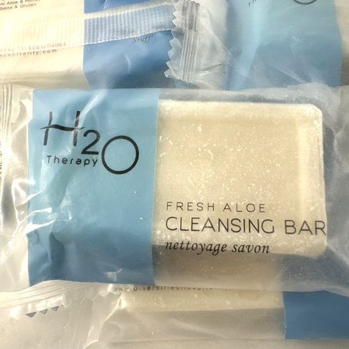 NEW SEALED 10X H2O Therapy .5oz. Fresh Aloe Cleansing Soap - Picture 2 of 3