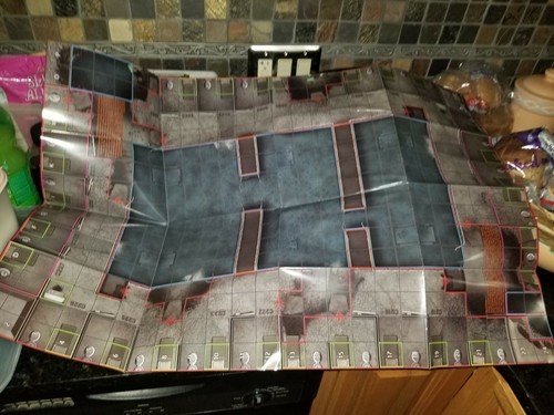 DC Comics Wizkids Heroclix Batman No Mans Land Battle Map - Bild 4 von 5