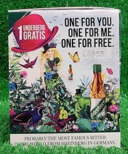 76,05€/l) Underberg Kräuter Likör 44% 13 Flaschen a0,02l Kultige Portionsflasche