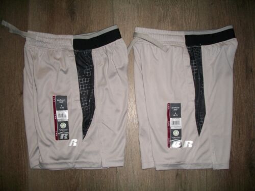 LOT OF 2 NEW BOYS RUSSELL DRI-POWER 360 SHORTS 733 - Picture 1 of 7