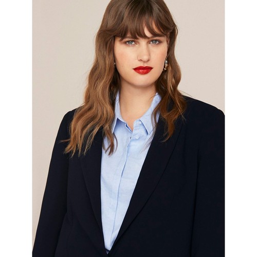 Déguisement fluide By Violeta bleu marine Mango Eq076wtZ