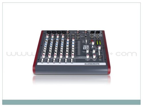 ALLEN & HEATH ZED-10 MIXER ANALOGICO USB 10 CANALI OTTIMO PER LIVE E KARAOKE - Foto 2 di 5