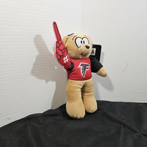 Atlanta Falcons Football NFL #1 Fan Plush Soft Eyed Bear Good Stuff Team Logo - Picture 11 of 11