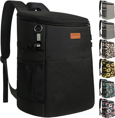 Camping Cooler Backpack 30 Cans, Soft Backpack Coolers Insulated Leak Proof Trav - Picture 9 of 12