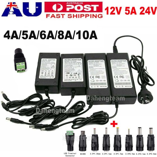 AC 240V Converter Adapter Output DC 12V 24V 1A 2A 3A 5A 10 Power Supply Charging - Picture 38 of 45