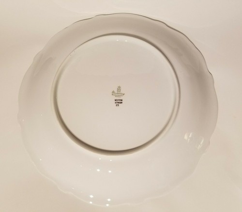 Winterling Fine Cina Bavaria West Germany Large Soup Tureen Platinum Trim RARE - Picture 5 of 6