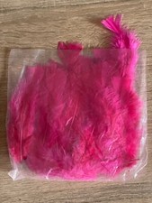 Long Hot Pink Feathers Pack Craft Art Millinery Supplies Trimmings Party Costume
