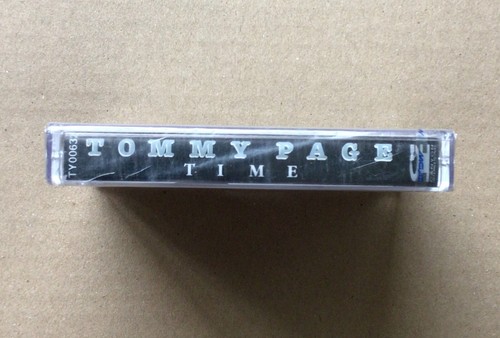 Tommy Page - Time 1994 The Original First press Cassette Tape NEW/SEALED - Picture 3 of 5