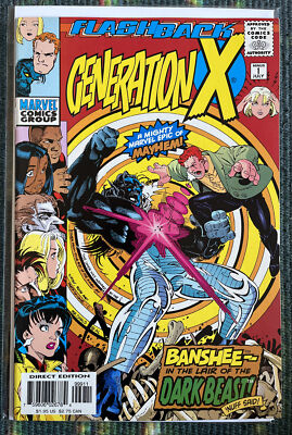 Flashback Generation X Minus 1 #-1 1997 Marvel Comics Sent In A Cardboard Mailer