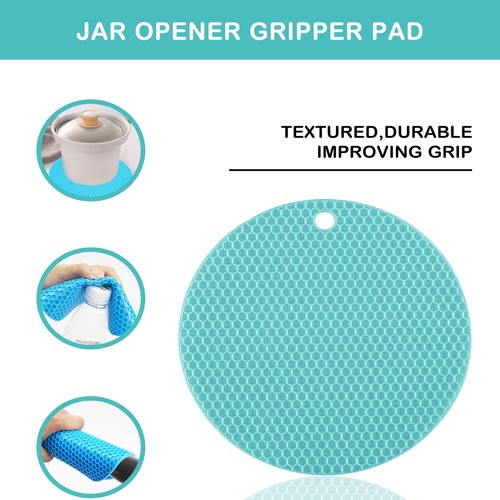 Jar Opener for Weak Hands, Seniors with Arthritis, 5 in 1 Multi Function Bott... - Picture 5 of 7