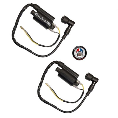 2x Ignition Coil For Keeway Cruiser Dorado 250 (2009 2010 2011)