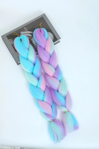 24" Synthetic Braids Braiding Hair Braid Hair Extension for Women Colors Hair - Bild 19 von 26