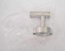 Brushed Nickel Single Robe Hook Wall Mounted Bathware Decor Square Base
