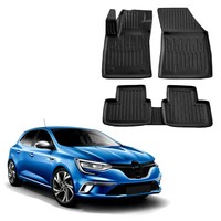 Gummi FußMatten Gummimatten FüR Renault Megane 4 Ab 2016 Scoutt