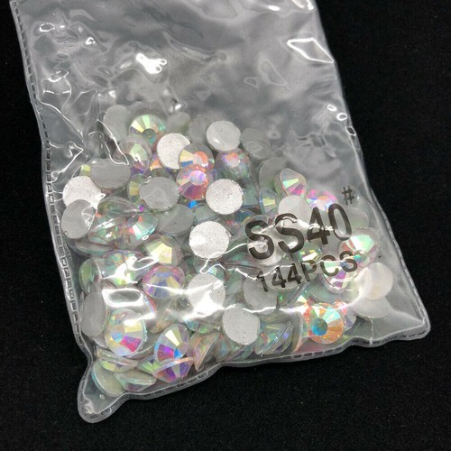 1440pcs Crystal AB Rhinestones FlatBack Glitter Diamond Gems 3D Nail Art Decor - Picture 24 of 37