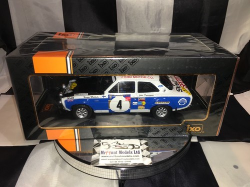 1:18 IXO18RMC075C Hannu Mikkola Ford Escort MkI RS 1600 #4 Safari Rally 1973 - Foto 12 di 12