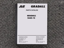 Gradall Telehandler 544D-10 Parts Catalog Manual